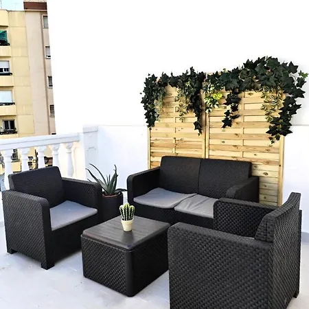 Cd-Duplex, Elegante Duplex, Centrico, Terraza Espectacular, Barrio Tranquilo Apartment Malaga Exterior photo